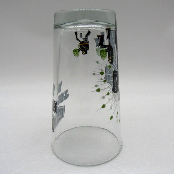 HOP CITY Brewing Co Beer Pint Glass Polly Bird and Hopbot IPA - Picture 9 of 12